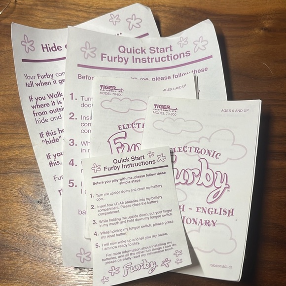 1998 Furby With Box - Picture 7 of 10